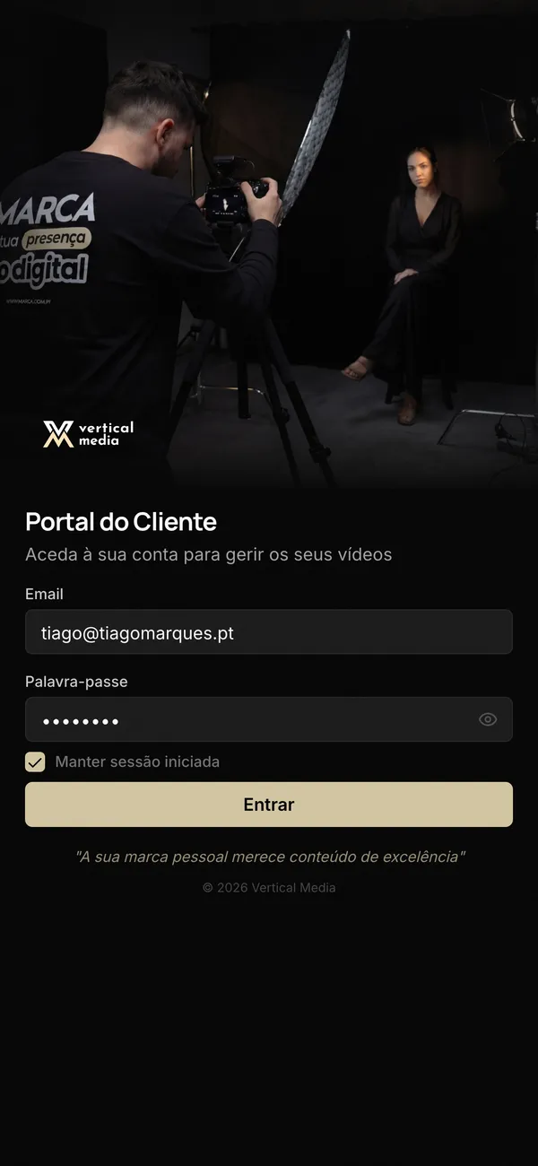 Não é um site. É uma app.